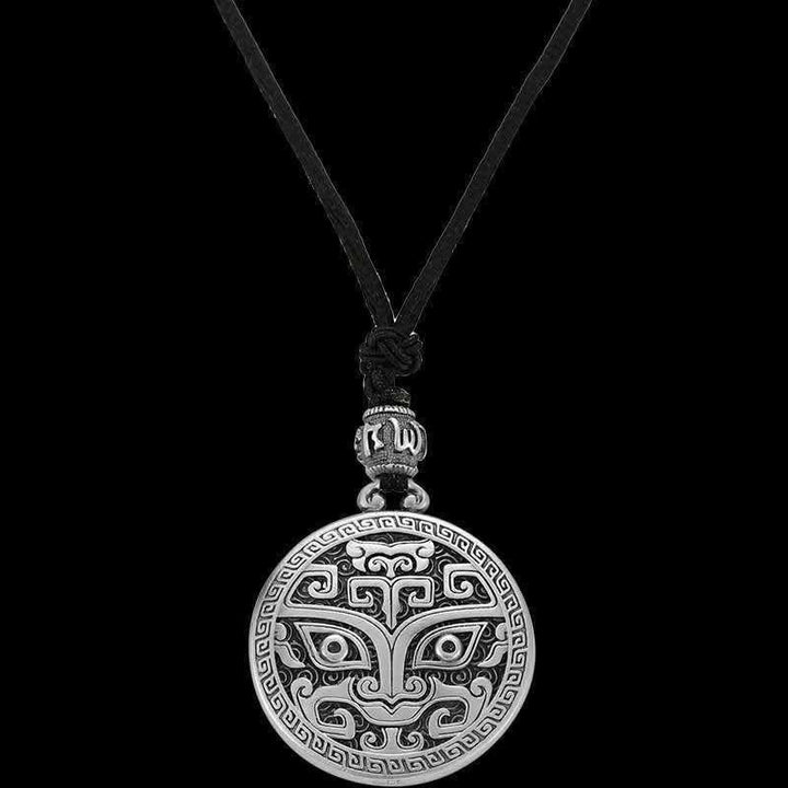 Lucky FengShui Mythological Creature Taotie Wealth Necklace Pendant - image 5