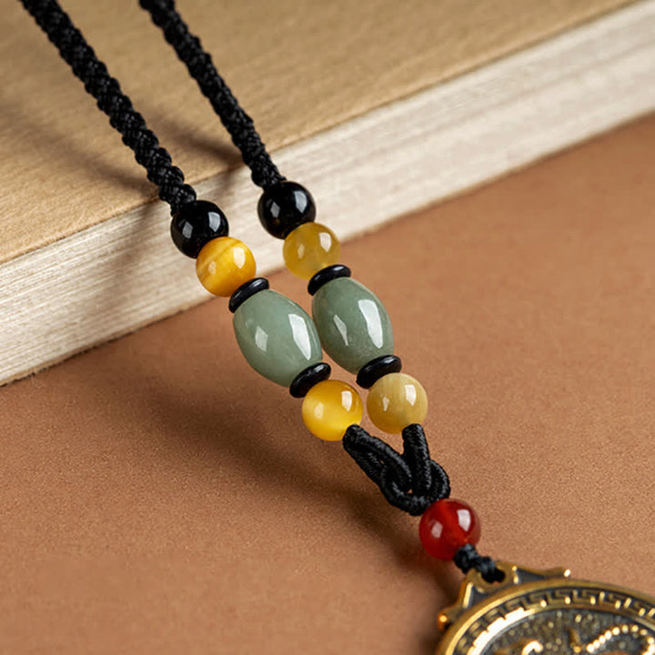 12 Chinese Zodiac Blessing Wealth Fortune Necklace Pendant - image 24