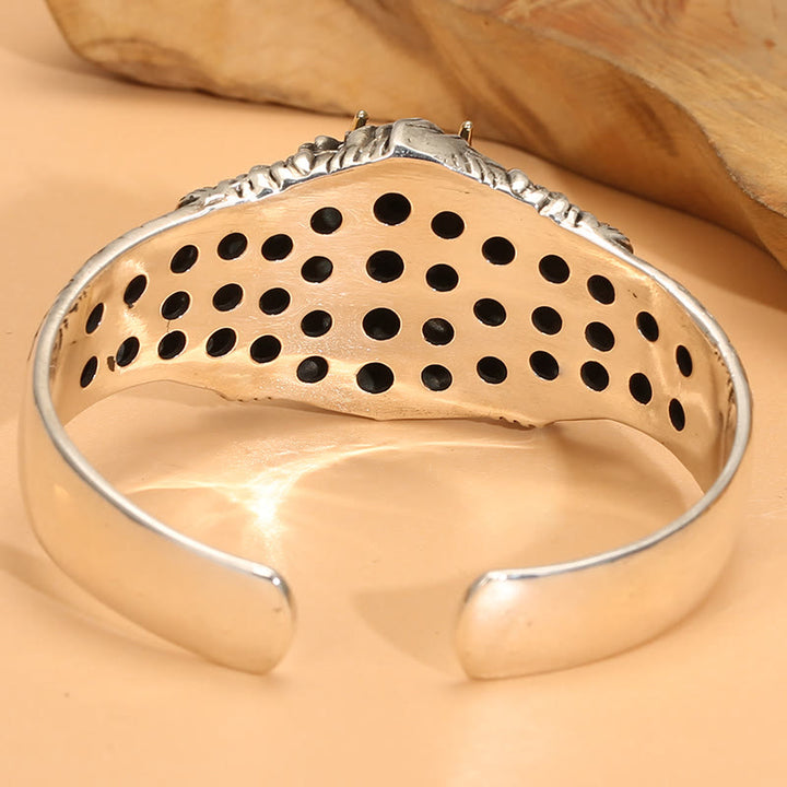 Buddha Stones Tibetan Garuda Bird Wisdom Protection Bracelet Bangle - image 5