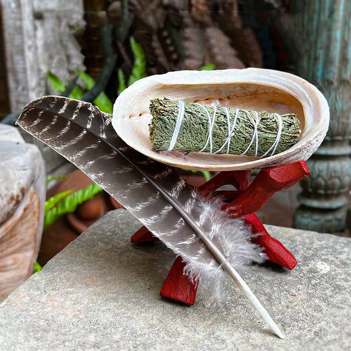 Buddha Stones Cedar Smudge Stick for Home Cleansing Incense Meditation and Rituals Cedar Sticks Incense Wands - image 4