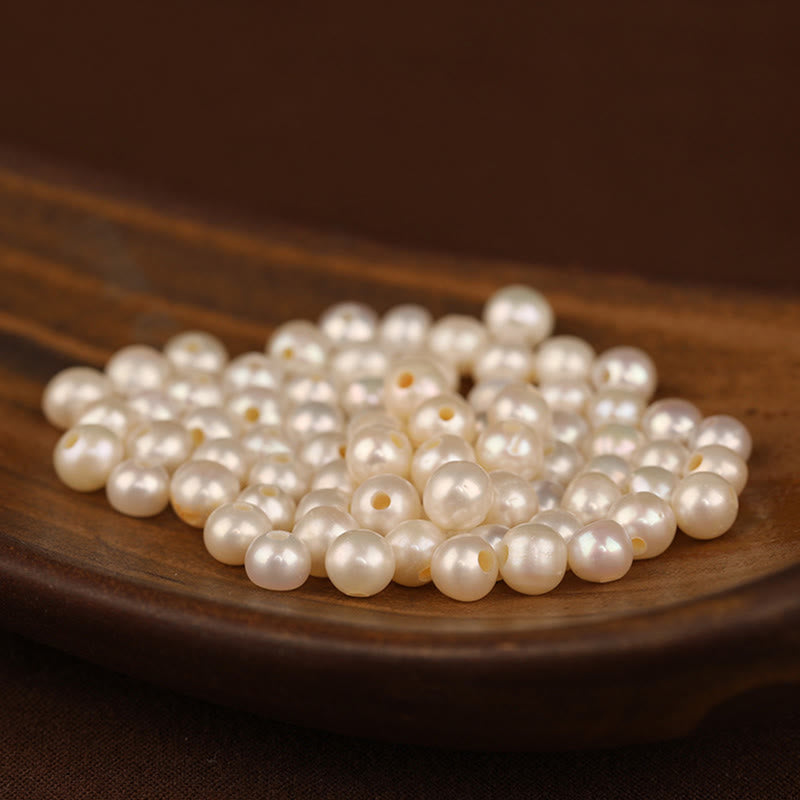 Buddha Stones 24K Gold Wish Ruyi Handle Fu Character Rabbit Pearl Luck Braided Bracelet - image 8