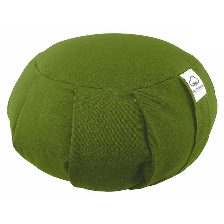 Buddha Stones Cotton Buckwheat Husks Meditation Seat Cushion Home Decoration - 36cm*15cm - Green - image 2