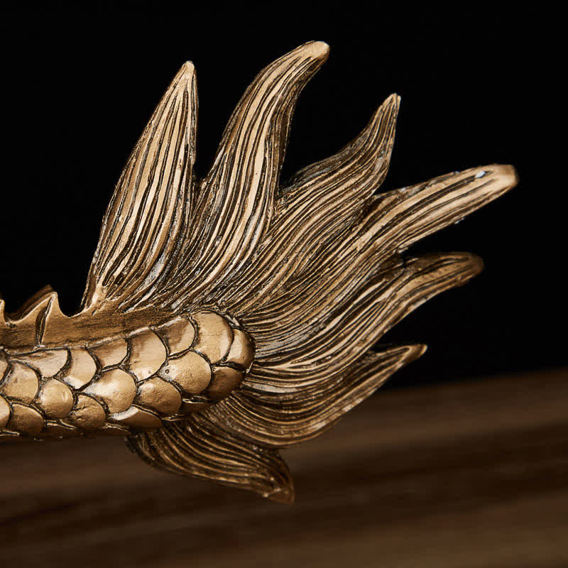 Buddha Stones Feng Shui Dragon Auspicious Cloud Wealth Luck Decoration - image 15