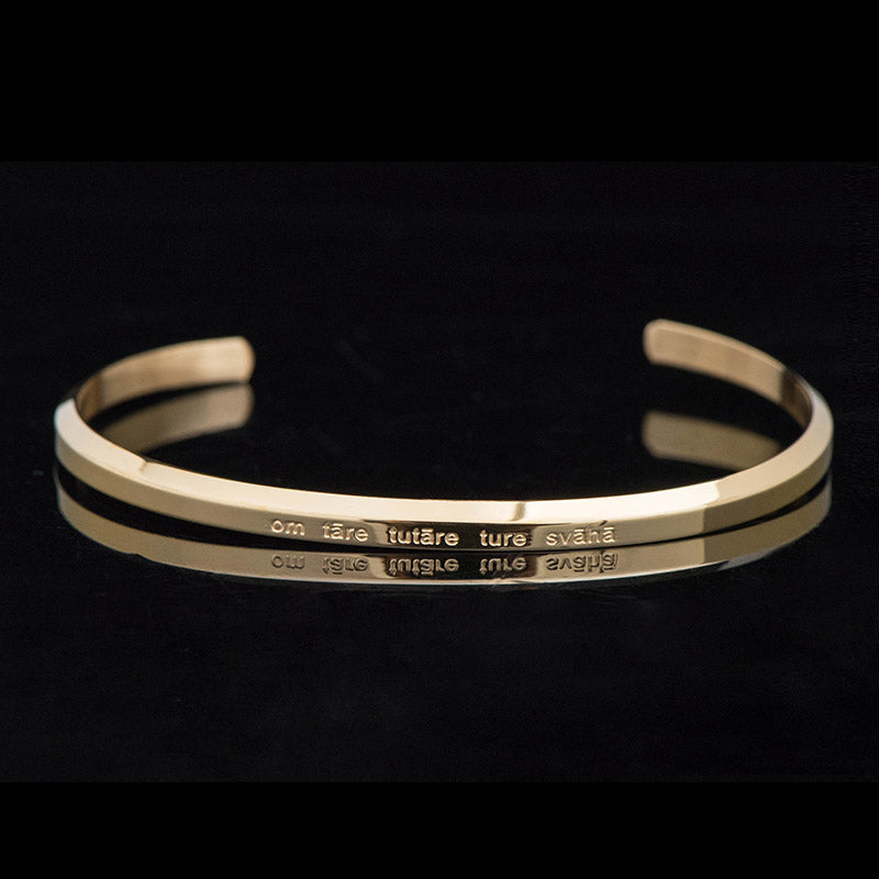 Buddha Stones Six True Words Engraving Titanium Steel Blessing Protection Bracelet - image 11