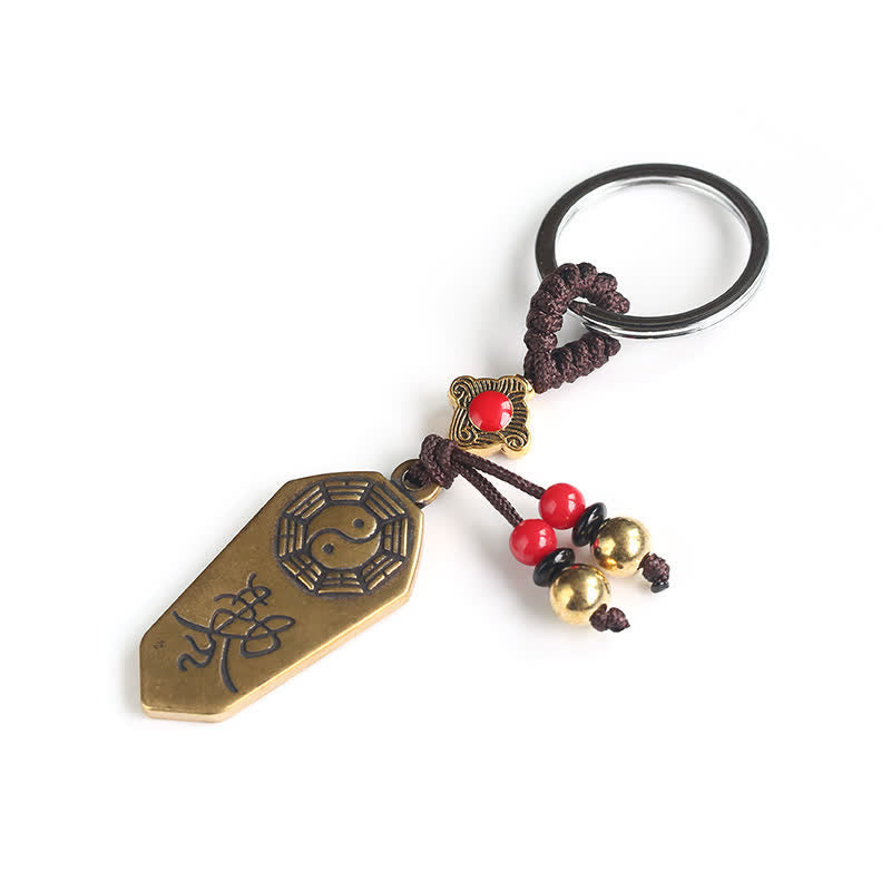 Feng Shui Bagua Yin Yang Balance Peace Keychain - image 6