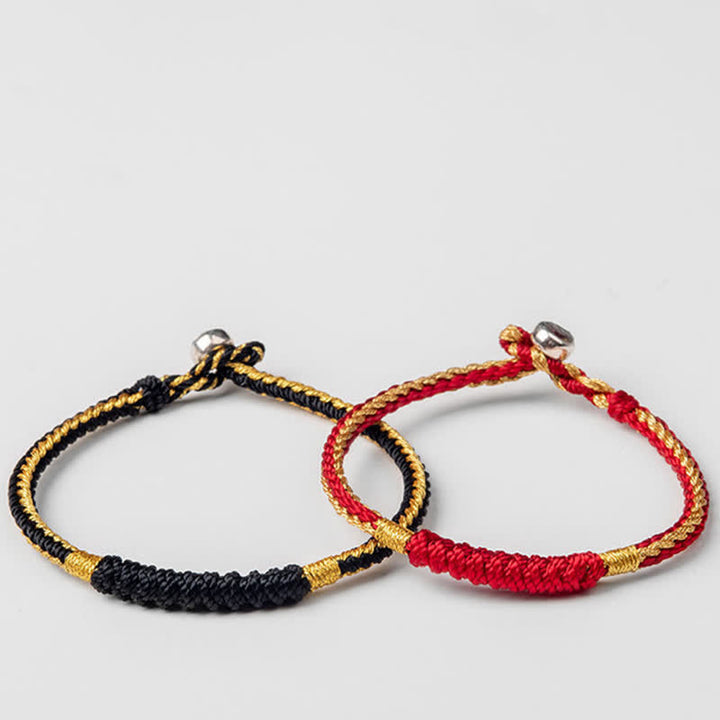 Buddha Stones Tibetan Handmade Braid Luck String Protection Bracelet - image 9