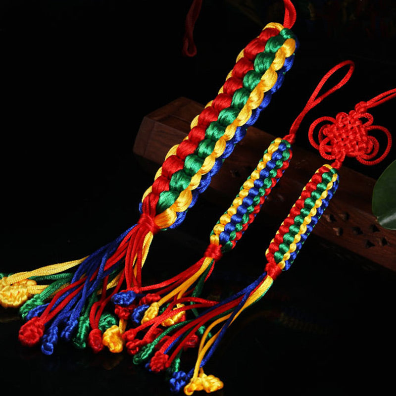 Buddha Stones Tibetan Blessing Lucky Vajra Knot Decoration - image 11