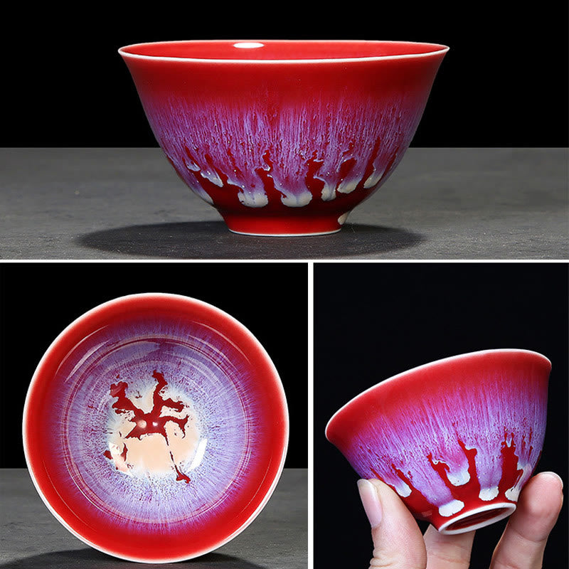 Buddha Stones Chinese Jianzhan Glaze Kiln Change Ceramic Teacup Tenmoku Kung Fu Tea Cup - image 25