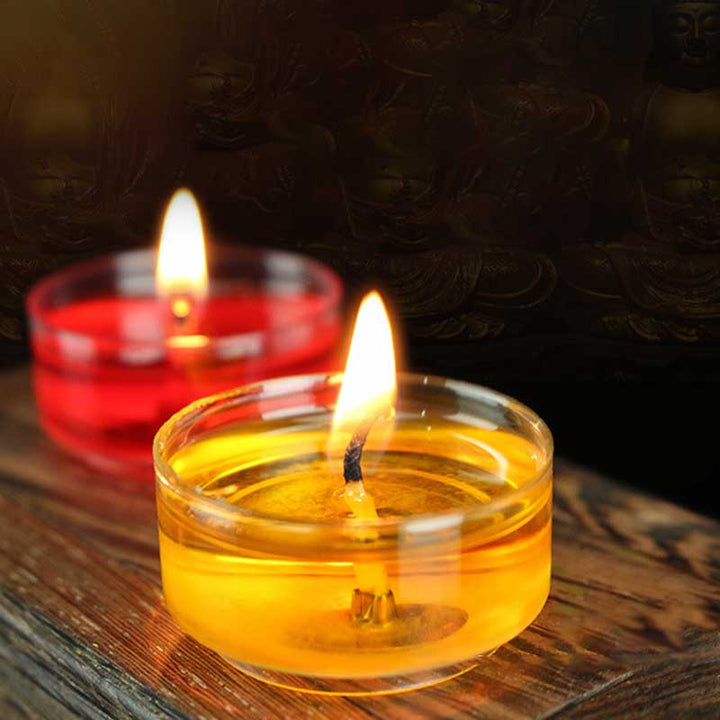 108Pcs Meditation Prayer Altar Candle Temple Rituals Use Items - image 2