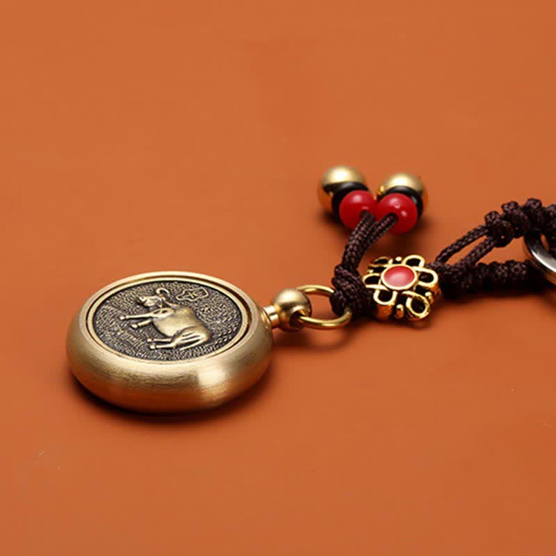 12 Chinese Zodiac Blessing Wealth Fortune Keychain - image 10