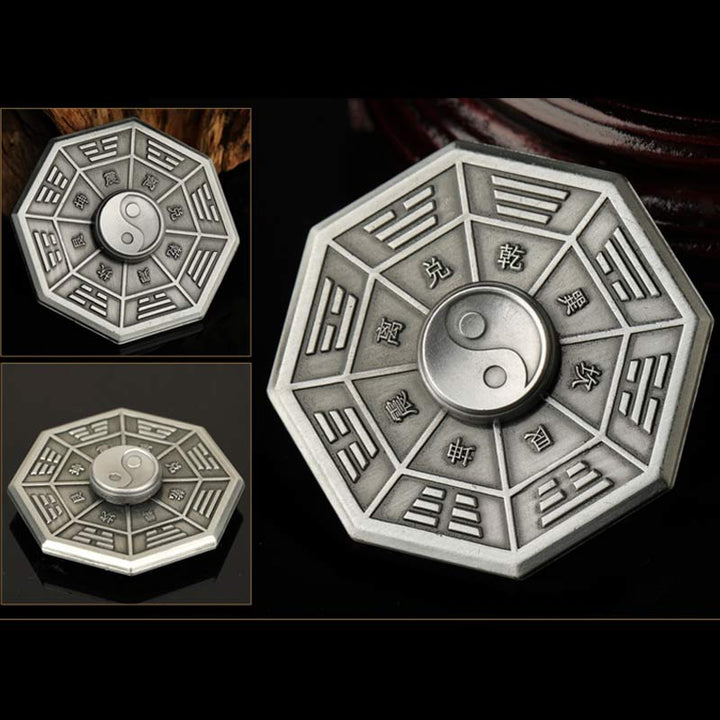 Buddha Stones Fidget Spinner Blessing Tai Chi Finger Hand Spinner Decoration - image 4