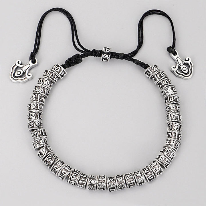Buddha Stones Handmade Tibetan Mantra Purity Bracelet - image 1