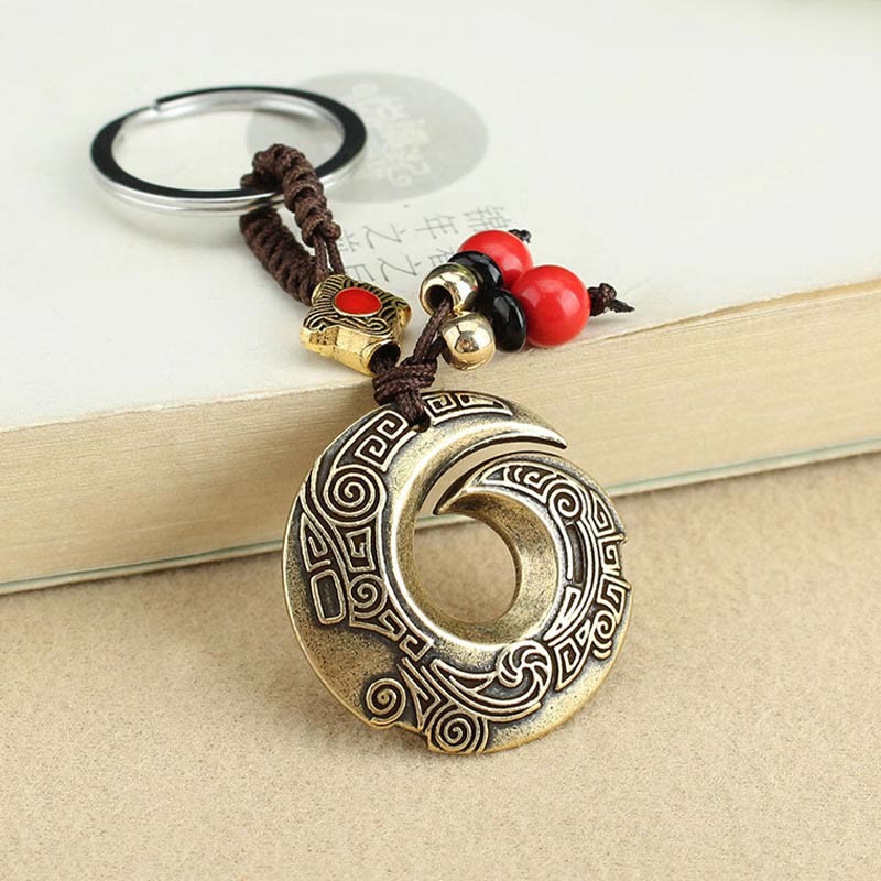 Good Luck Fortune Copper Wealth Key Chain - image 11