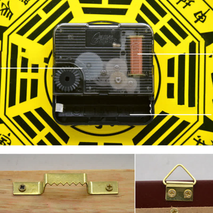 Feng Shui Bagua Map Balance Energy Map Wall Clock - image 24