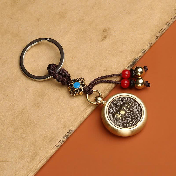12 Chinese Zodiac Blessing Wealth Fortune Keychain - image 22