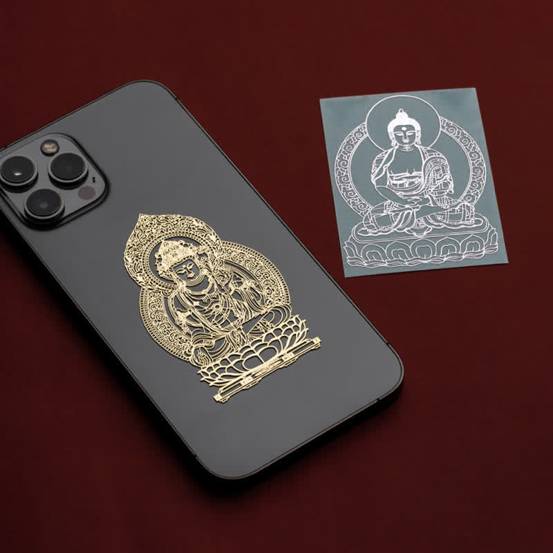 12 Chinese Zodiac Blessing Wealth Fortune Phone Sticker - image 0
