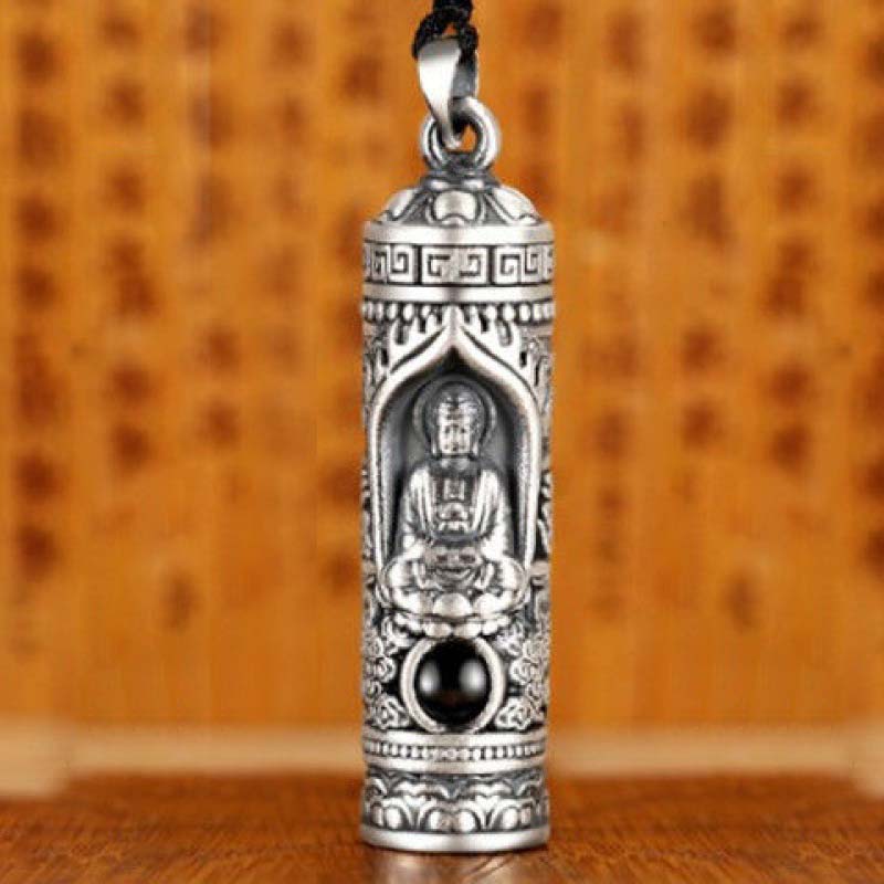 Buddha Stones Chinese Zodiac Natal Buddha Projection Prosperity Necklace Pendant - Dog/Pig - image 20