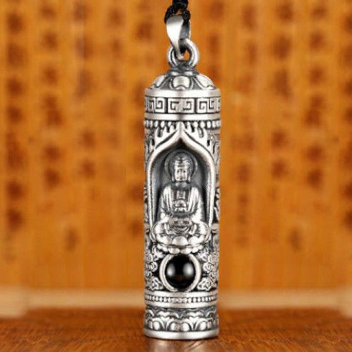 Buddha Stones Chinese Zodiac Natal Buddha Projection Prosperity Necklace Pendant - Dog/Pig - image 20