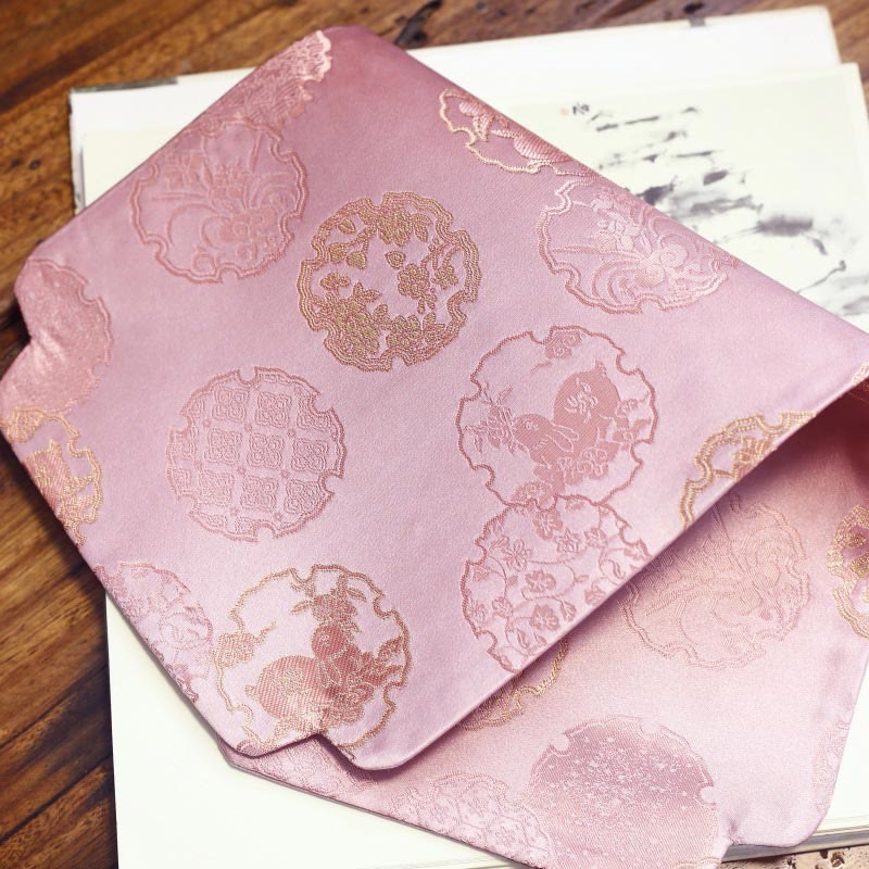 Elegant Floral Brocade Pattern Cup Mat Tea Cup Coaster - Pink Rabbit - image 48