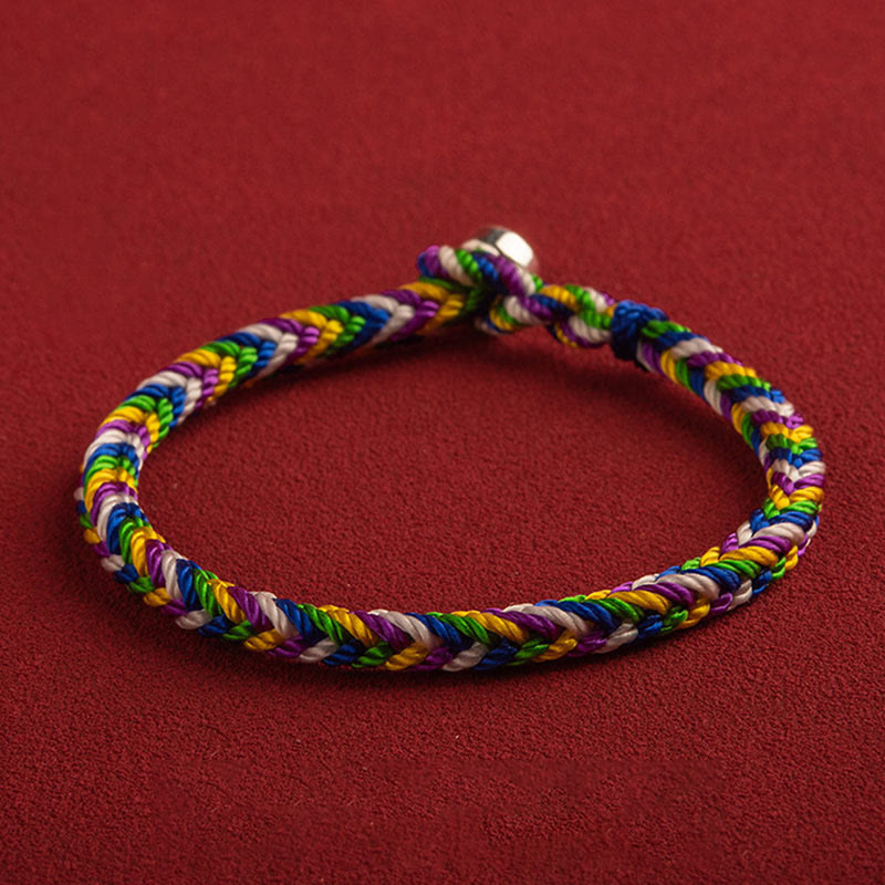 Buddha Stones "May everything go your way" Lucky Multicolored Bracelet - image 1