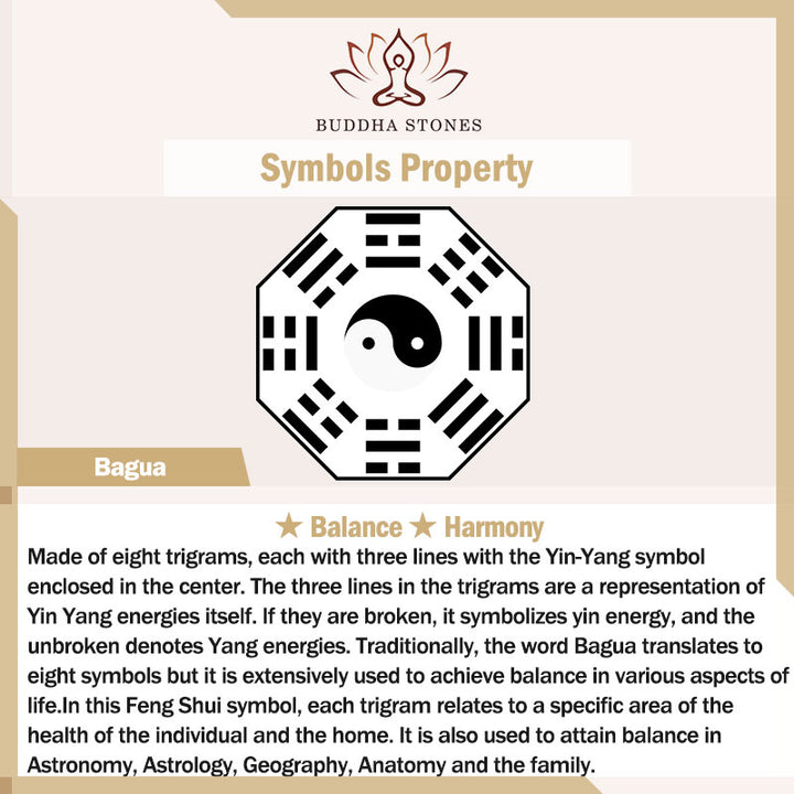 Buddha Stones Natural Jade FengShui Bagua Yin Yang Prosperity Necklace Pendant - image 12
