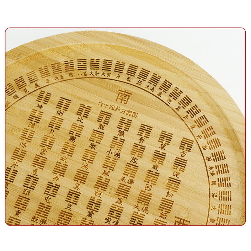 Feng Shui Bamboo Bagua Map Harmony Energy Map - image 3