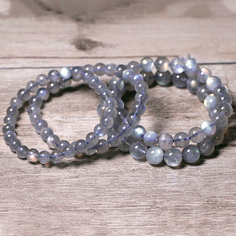Buddha Stones Natural Moonstone Calm Positive Bracelet - image 2