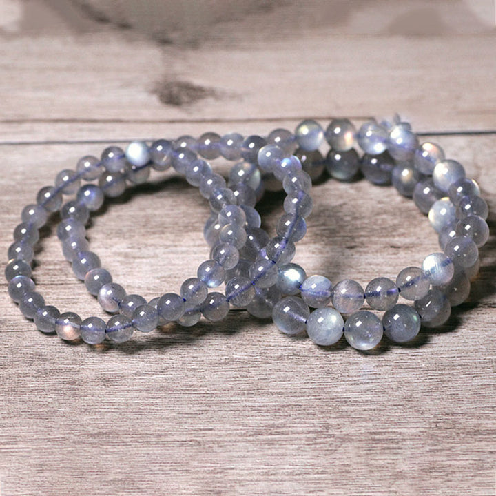 Buddha Stones Natural Moonstone Calm Positive Bracelet - image 2