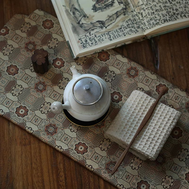 Elegant Floral Brocade Pattern Cup Mat Tea Cup Coaster - image 16