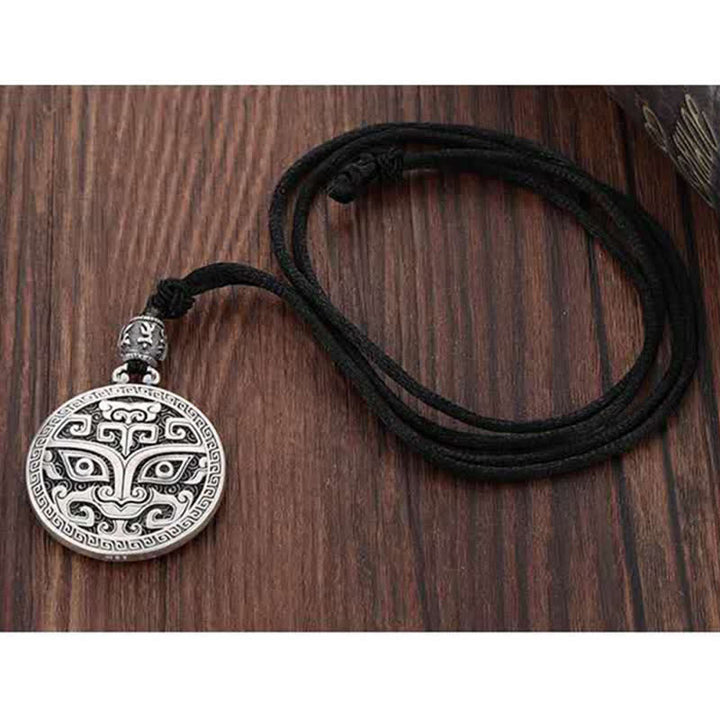 Lucky FengShui Mythological Creature Taotie Wealth Necklace Pendant - image 8