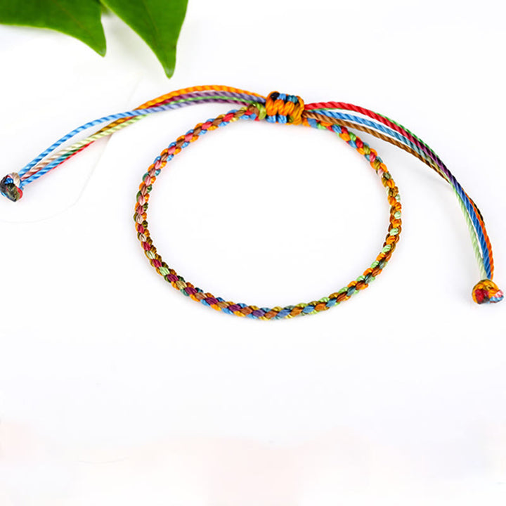 Buddha Stones "May all your wishes come true" Lucky Multicolored Bracelet - image 9