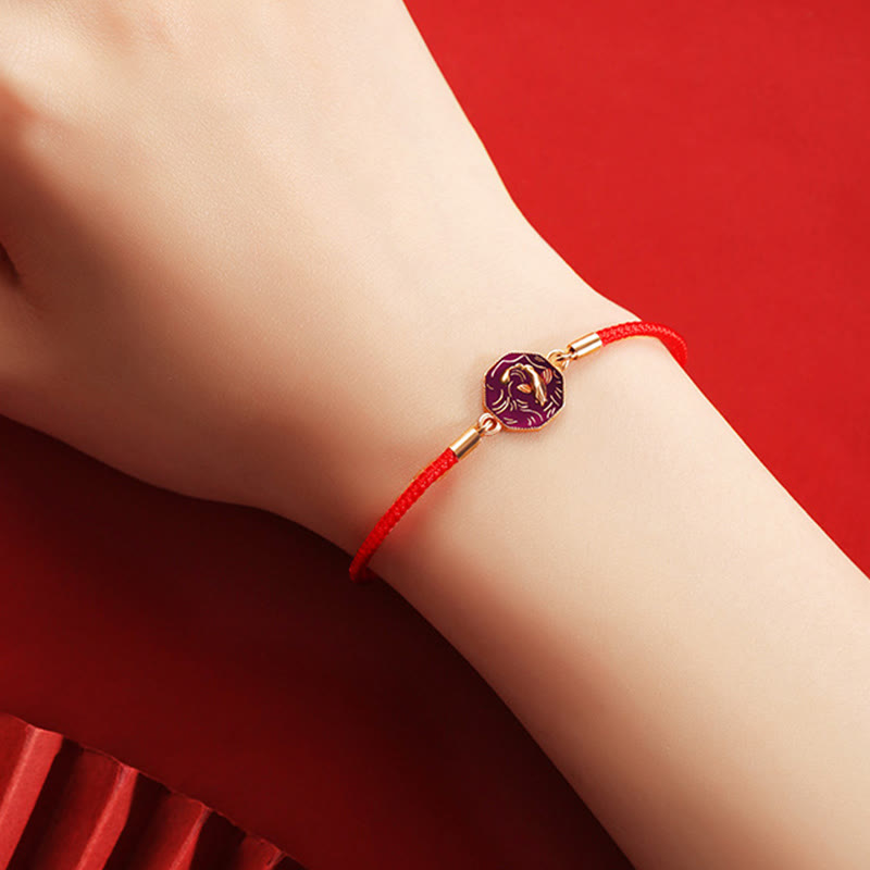 Buddha Stones 925 Sterling Silver Luck Koi Fish Color Change Wealth Handcrafted Braided Bracelet - image 6