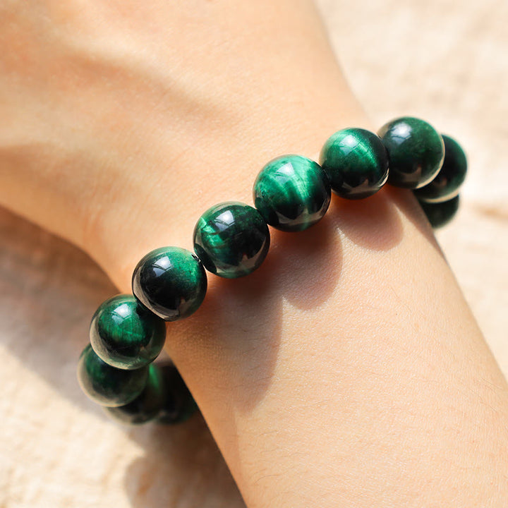 Buddha Stones Tiger Eye Growth Healing Energy Bracelet - image 11