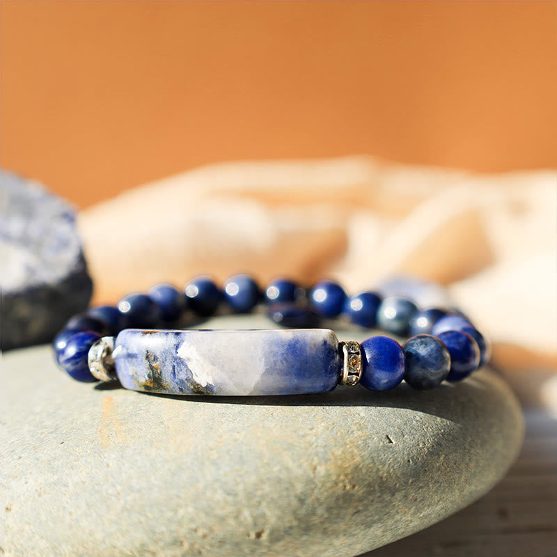 Buddha Stones Natural Quartz Love Heart Healing Beads Bracelet - image 11