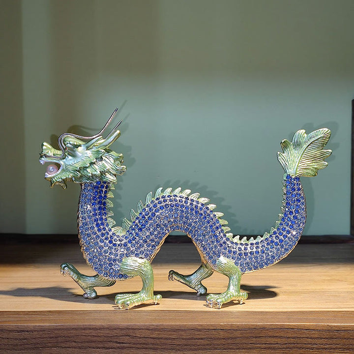 Buddha Stones Handmade Feng Shui Dragon Luck Success Home Decoration - image 17