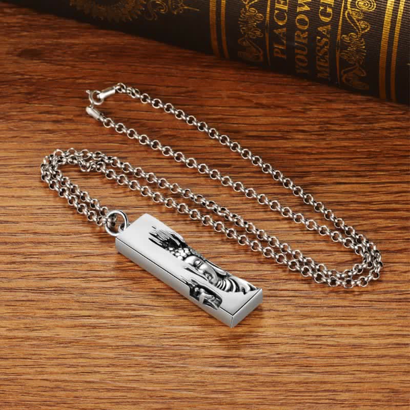 Buddha Stones Tathagata Buddha Strength Protection Amulet Lucky Pendant Necklace - image 13