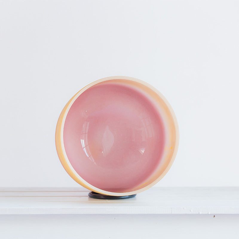 Tibetan Crystal Sound Bowl Meditation Handcrafted for Healing and Support Singing Bowl - image 3