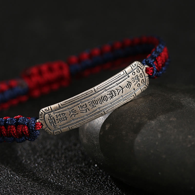 Buddha Stones 925 Sterling Silver Peace Amulet Protection Bracelet - image 5
