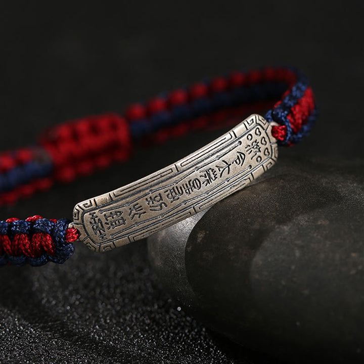 Buddha Stones 925 Sterling Silver Peace Amulet Protection Bracelet - image 5
