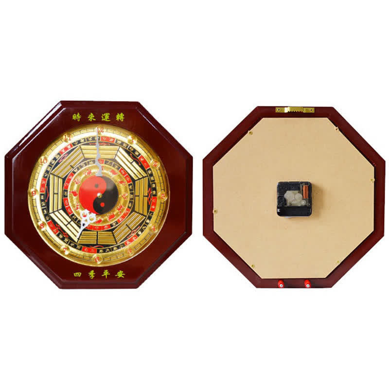 Feng Shui Bagua Map Balance Energy Map Wall Clock - image 12