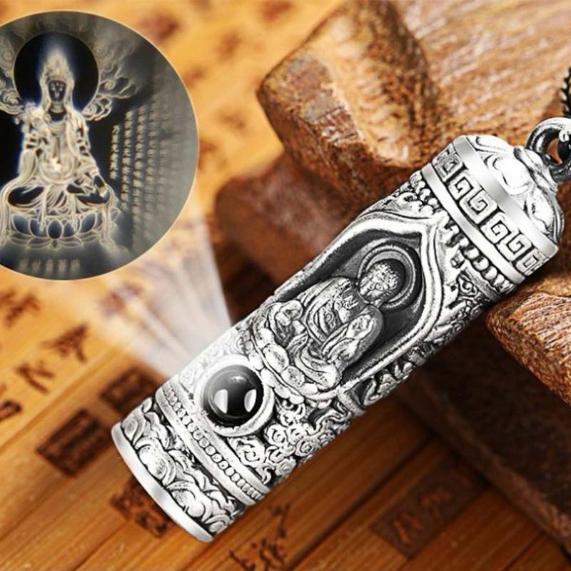 Buddha Stones Chinese Zodiac Natal Buddha Projection Prosperity Necklace Pendant - image 18