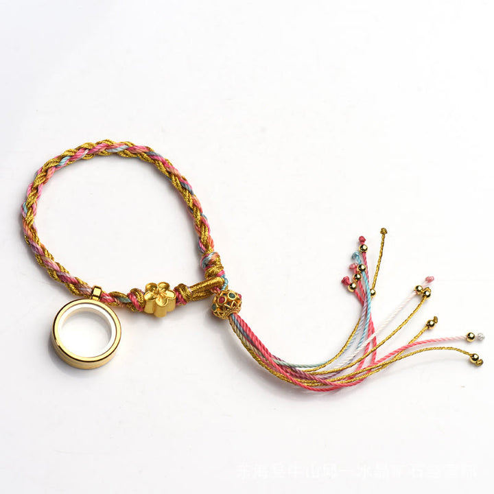 Buddha Stones Tibetan Handmade Luck Colorful String Single Double Wrap Braided Bracelet - image 9
