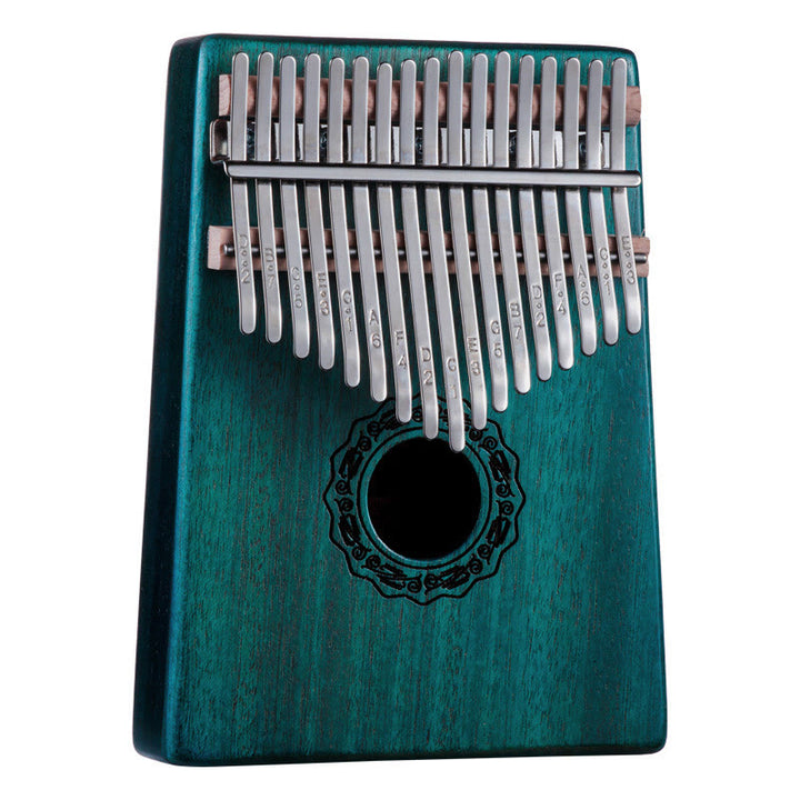 Buddha Stones Kalimba 17 Keys Thumb Piano Mahogany Wood Acacia Walnut Portable Finger Piano - image 10