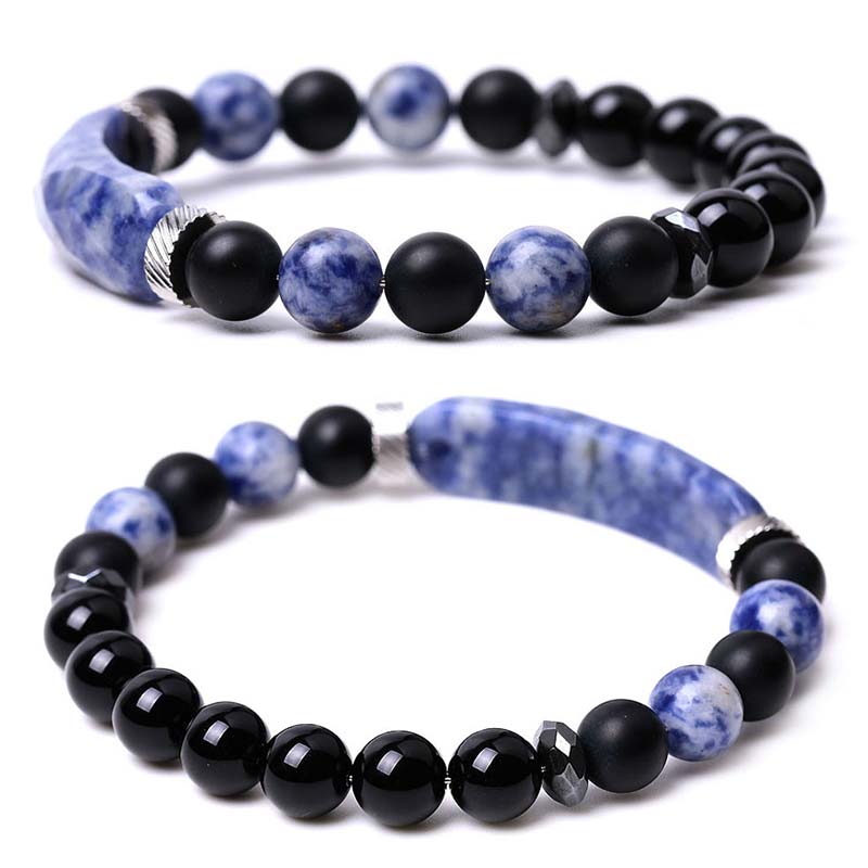 Buddha Stones Natural Crystal Blue Aventurine Healing Bracelet - image 2