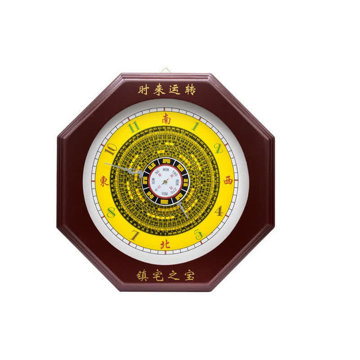 Feng Shui Bagua Map Balance Energy Map Wall Clock - image 6