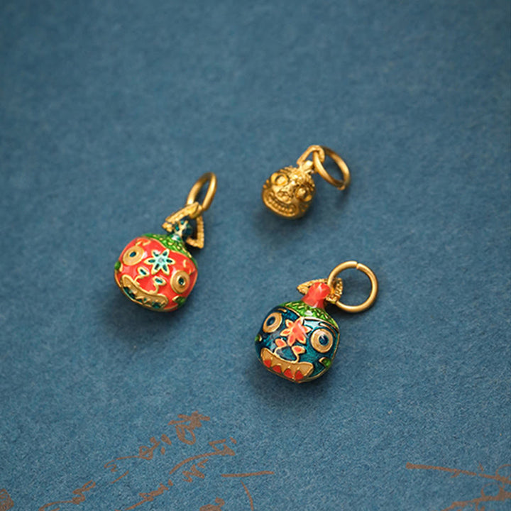 Gold Swallowing Beast Family Luck Key Chain - image 8