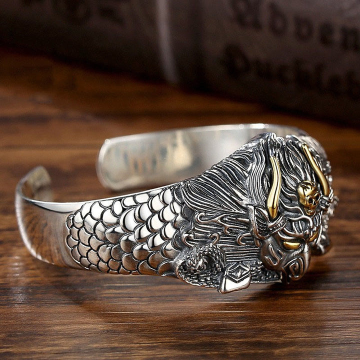 Buddha Stones Tibetan Garuda Bird Wisdom Protection Bracelet Bangle - image 2