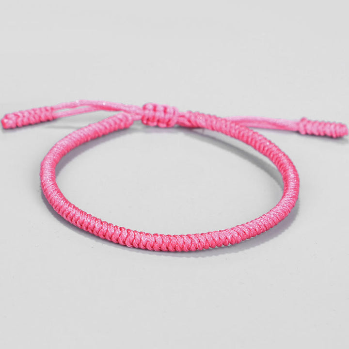 Buddha Stones Tibetan 3Pcs King Kong Knot Protection Braided Bracelet - image 7