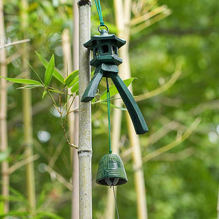 Auspicious Wall Hanging Chime Bell Luck Handmade Home Decoration - image 14