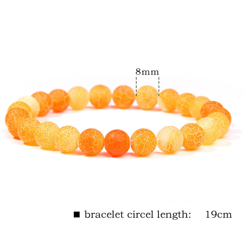 Natural Agate Stone Crystal Balance Beaded Bracelet - image 63